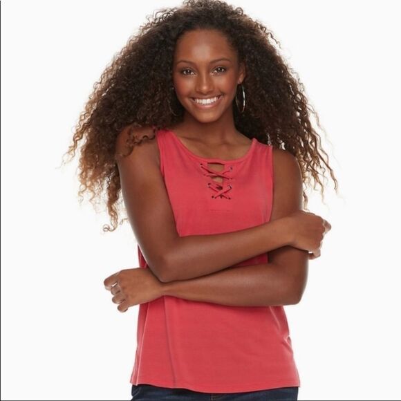 Pink Republic Crisscross Tank Top - Picture 1 of 5
